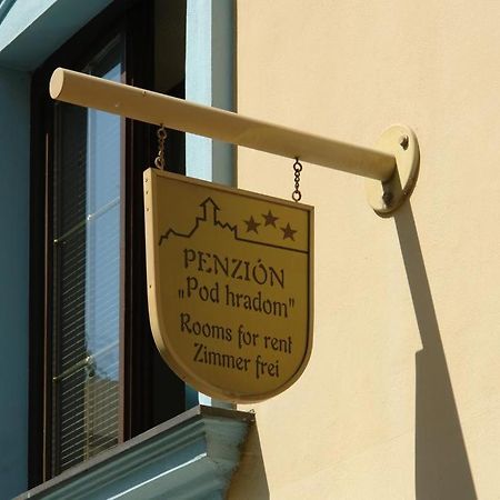 Hotel Penzion Pod Hradom Trenčín Zewnętrze zdjęcie